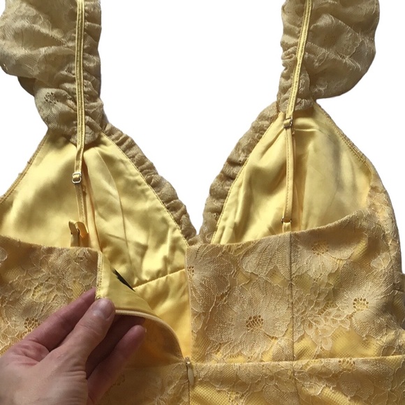 Revolve Majorelle Draven Midi Dress Yellow, size S - Picture 8 of 14